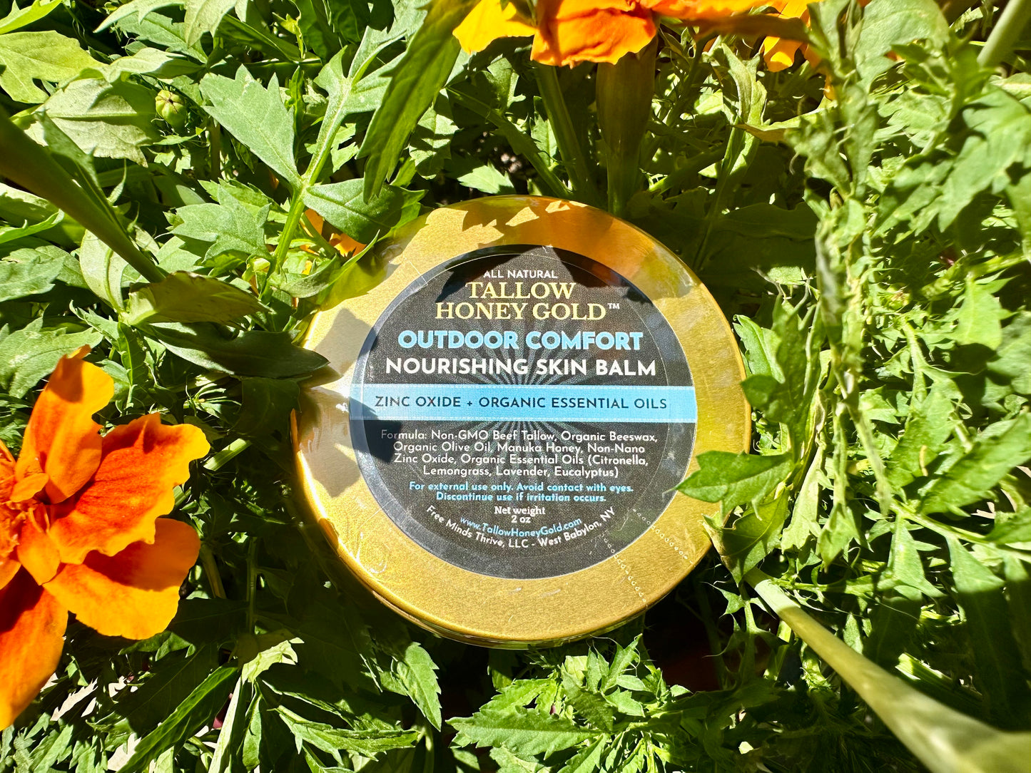 Tallow Honey Gold: Outdoor Comfort - Skin Balm (2 oz.)