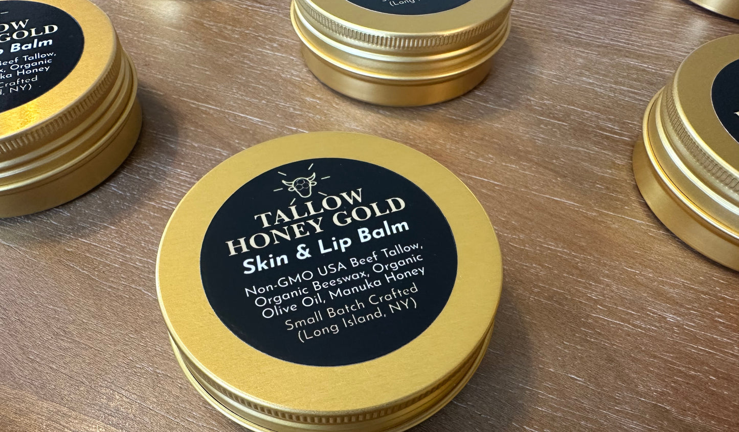 Tallow Honey Gold: Skin and Lip Balm (2 oz.)