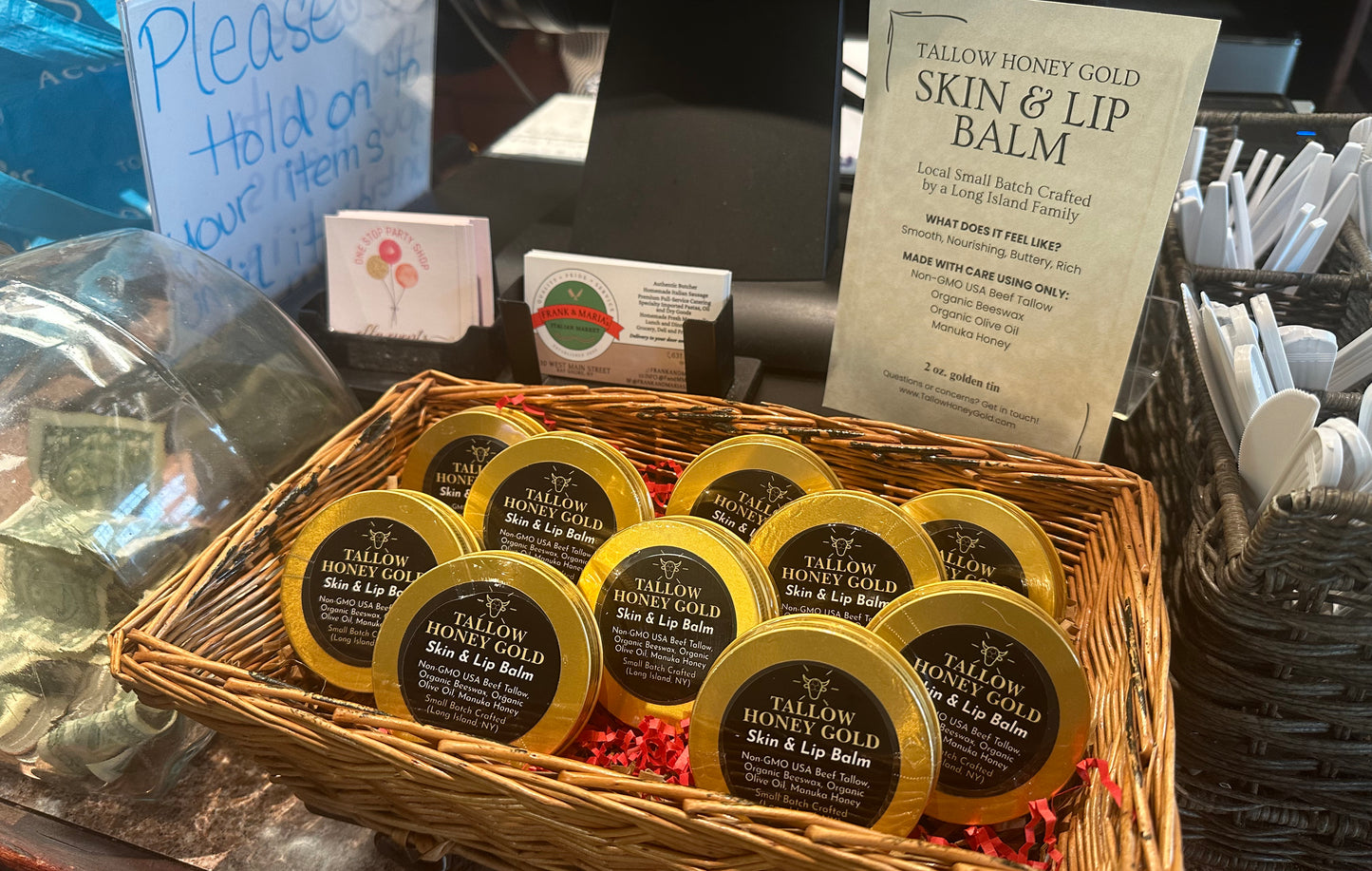 Tallow Honey Gold: Skin and Lip Balm (2 oz.)